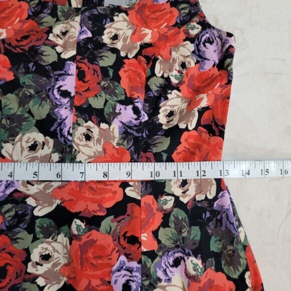 Asos Floral Sheath Dress - Size 4 - Picture 6 of 8